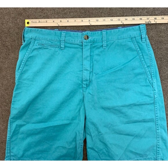 Polo Ralph Lauren Shorts Mens 32 Relaxed Fit Flat Front Chino Pre-Washed Preppy - Picture 4 of 9